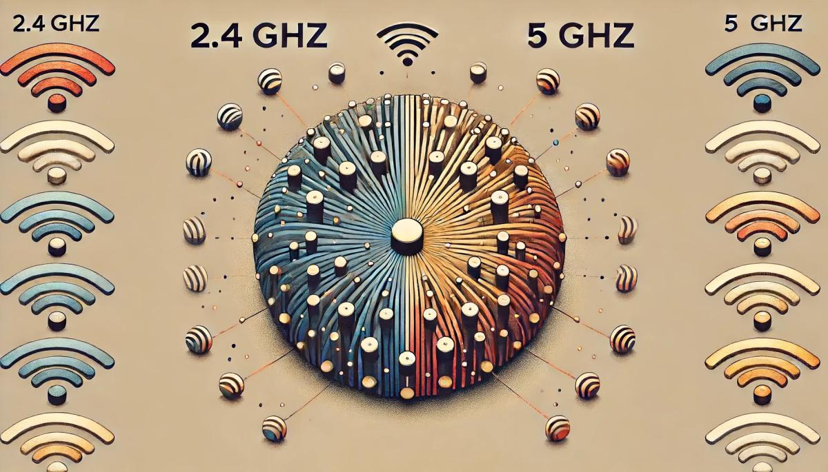 Mi a különbség a 2,4GHz-en és az 5 GHz-en működő Wifi router között?