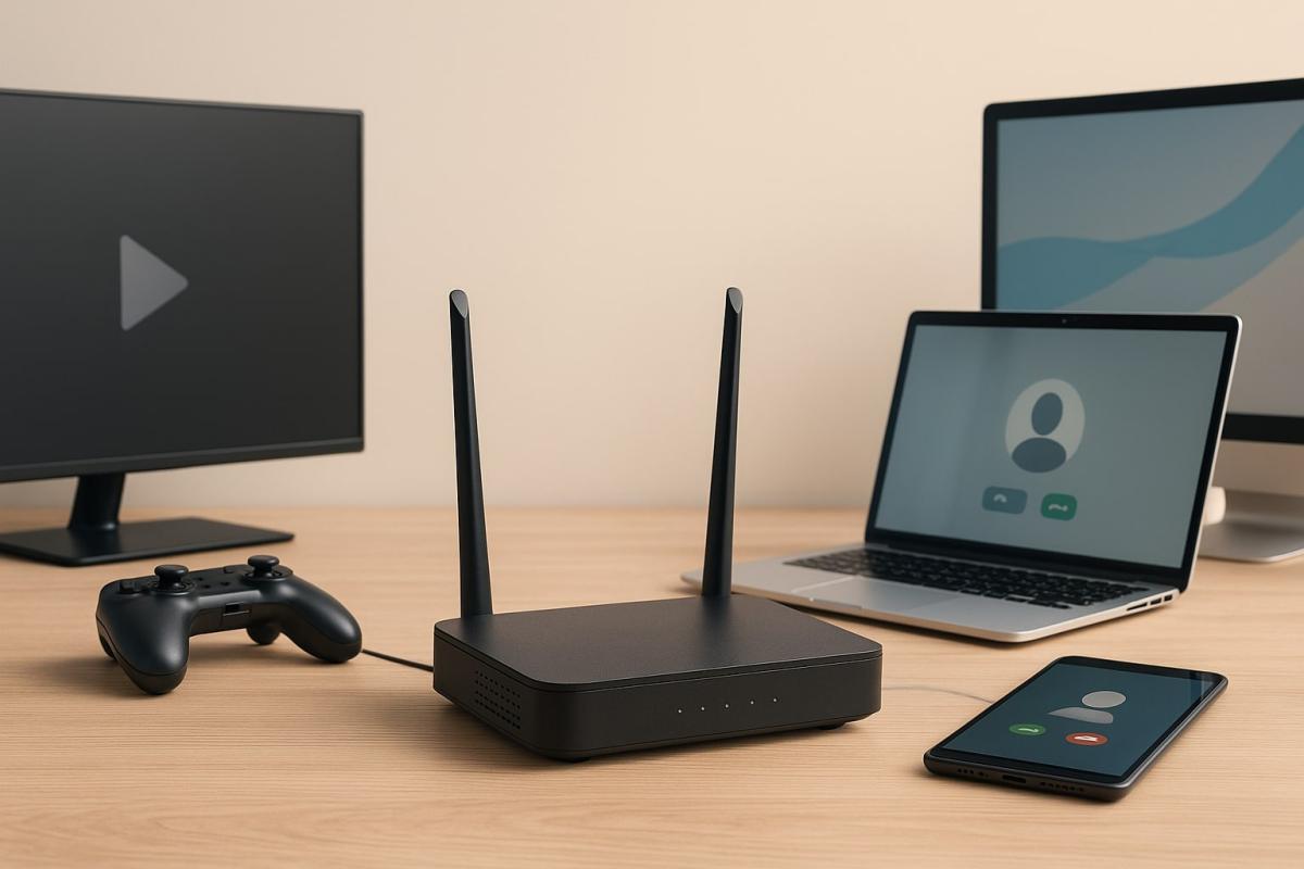 Milyen internetsebesség elegendő? Összehasonlítás streaminghez, játékokhoz, munkához és TV-hez